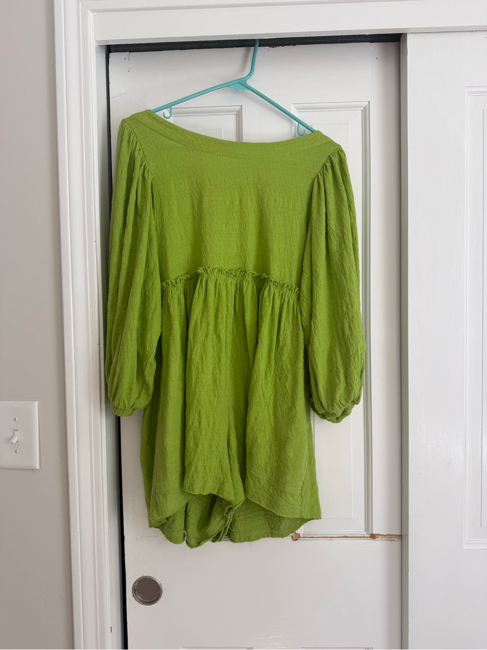 Free People Lime Green Romper